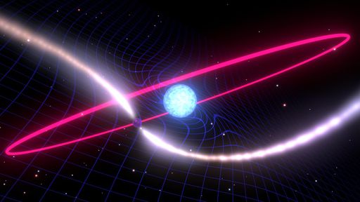Espaço-tempo girando ao redor de estrela morta confirma previsão de Einstein