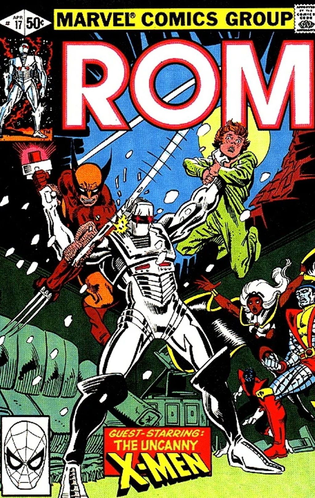 Will Rom try to be a home for the X-Men?  (Image: Clone/Marvel Comics)