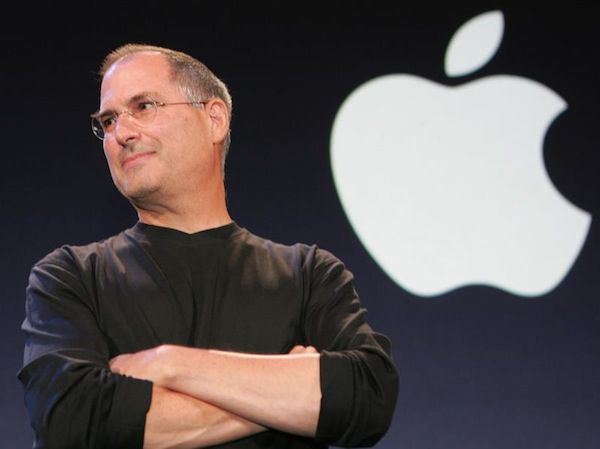 Steve Jobs em conferência da Apple Steve Jobs em conferência da Apple