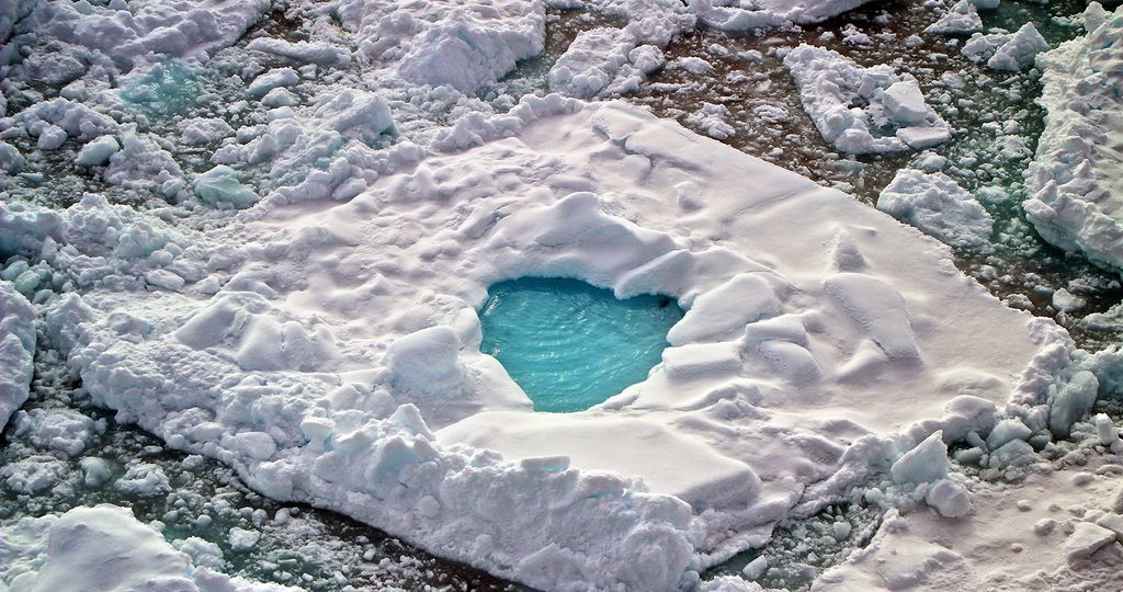 O Ártico é a região do planeta que mais tem se aquecido (Imagem: Reprodução/Mosaic Expedition)
