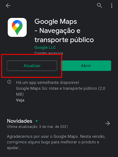 Google Maps fora do ar? Falhas e problemas acontecendo neste