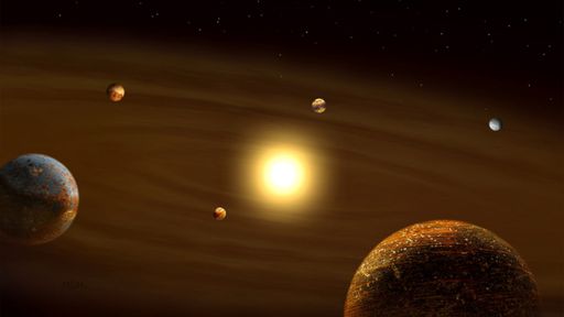 Harmonia espacial: esses seis exoplanetas têm ressonância orbital quase perfeita