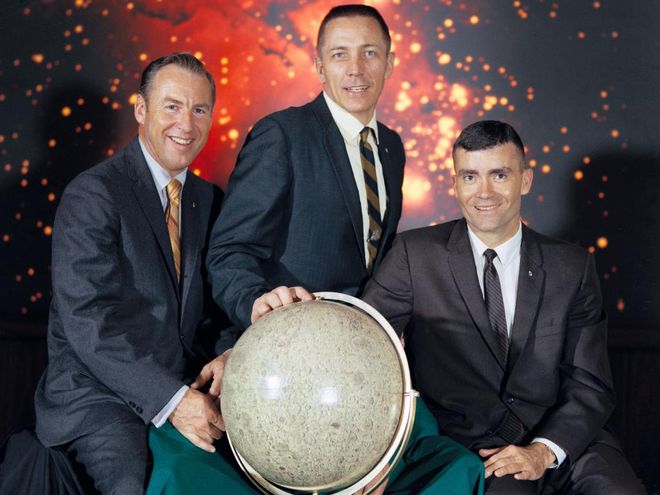 Tripulação da Apollo 13 sobreviveu por dias no módulo lunar (Foto: NASA)