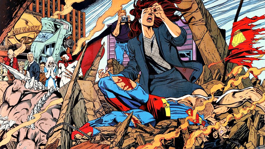 A Morte do Superman (Imagem: Reprodução/DC Comics)