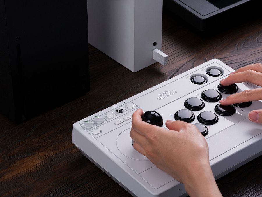 その他 8BitDo Arcade Stick 8BitDo lança primeiro Arcade Stick a trazer conexão sem fio do