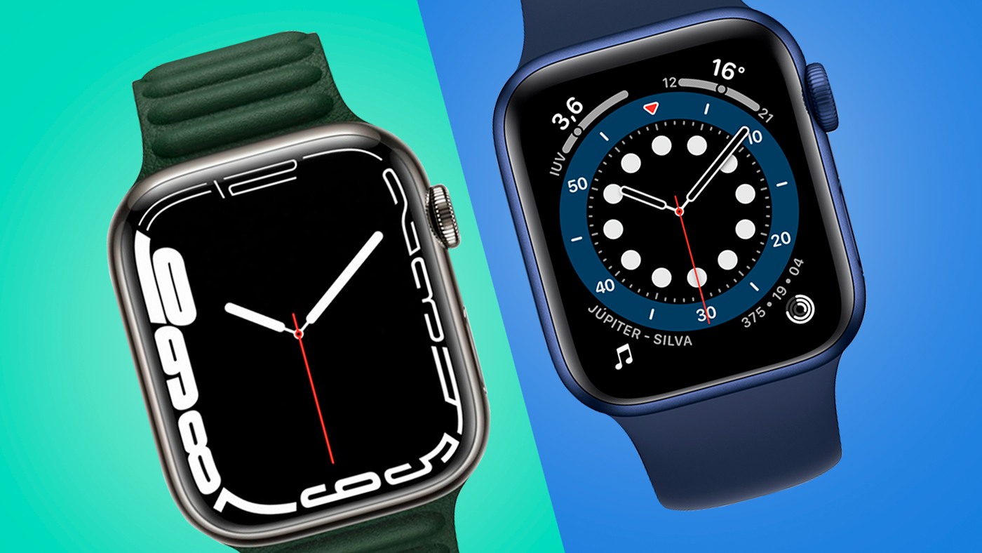 O quão maior seria a tela do Apple Watch Series 7? »