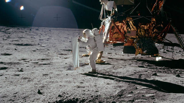Apollo 11, NASA (Image scanned by Kipp Teague)