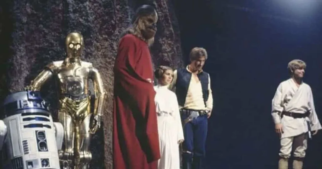 Especial de Natal de Star Wars foi tão horrendo que simplesmente sumiu da Galáxia (Imagem: Reprodução/CBS)