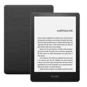 Kindle Paperwhite Amazon 6,8” 16GB 300 ppi - Wi-Fi Luz Embutida Preto | APP + CLIENTE OURO