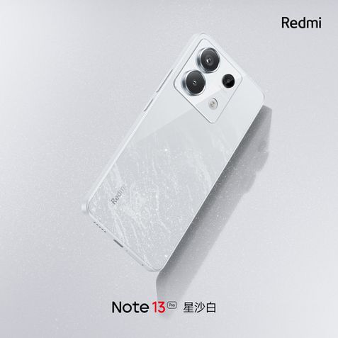 Redmi Note 13 Pro tem acabamento plano e câmera principal de 200 MP