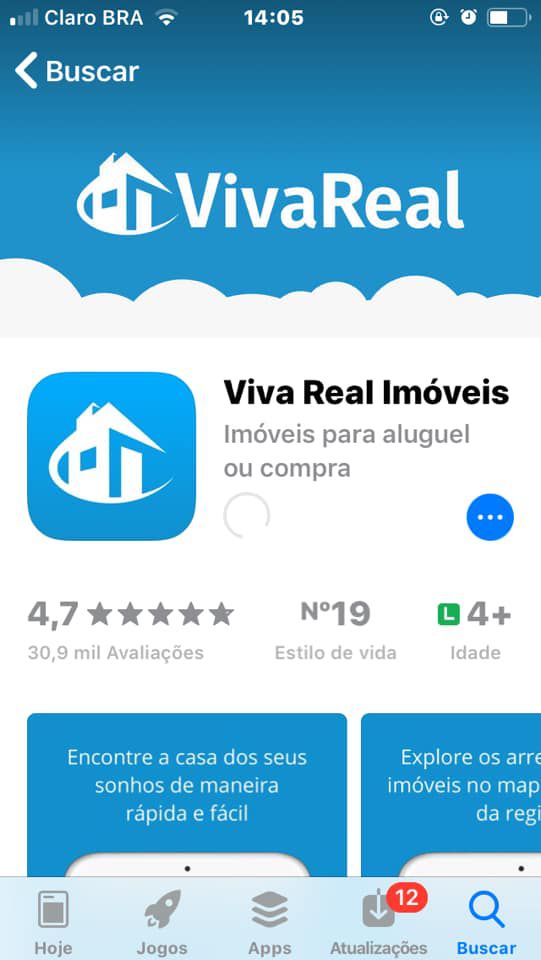 Saiba como usar o aplicativo VivaReal / Captura de tela: Ariane Velasco