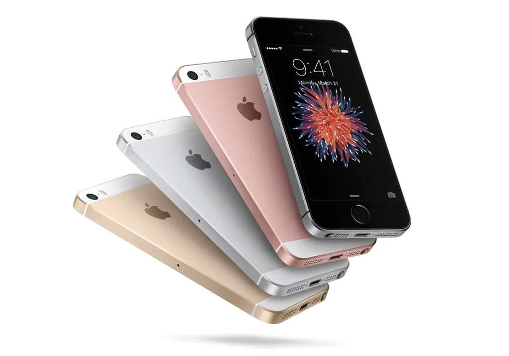 Primeiro iPhone SE trouxe visual conhecido do iPhone 5S com novo chipset (Imagem: Divulgação/Apple)