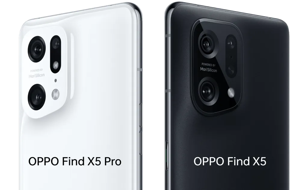 Dispositivos da linha Oppo Find X5 têm visual reforçado por novas fotos (Imagem: Twitter/@evleaks)
