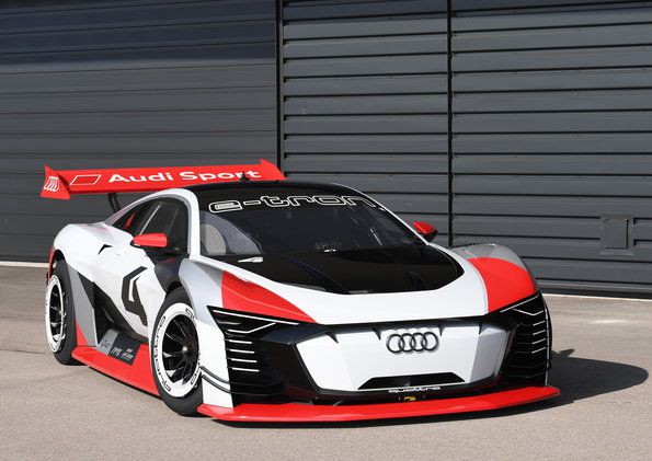O Audi e-Tron Vision GT estará presente no evento todos os dias (Imagem: Divulgação/Audi)