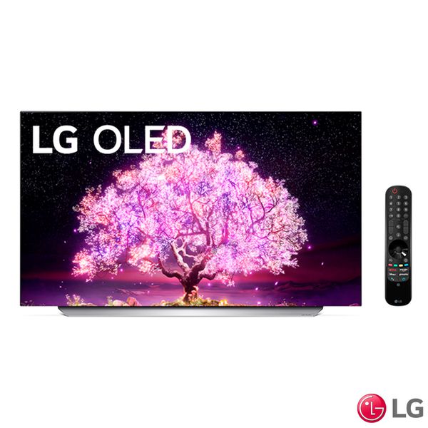 Smart TV OLED 4K 55" com Inteligência Artificial ThinQ Google Alexa e Wi-Fi - OLED55C1