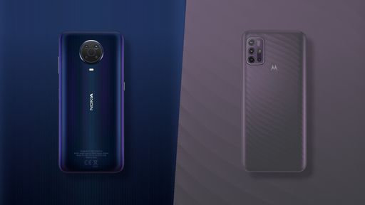 Nokia G20 vs Motorola Moto G10: as semelhanças não estão só no nome