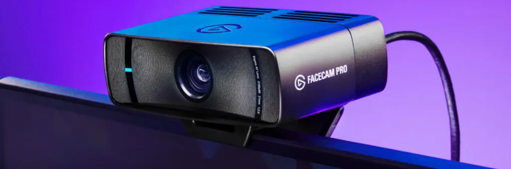 Facecam Pro é a primeira webcam com gravações em 4K a 60 fps (Imagem: Divulgação/Elgato)