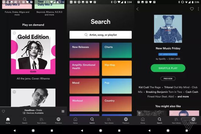 Spotify | Imagens vazadas revelam nova versão gratuita do app