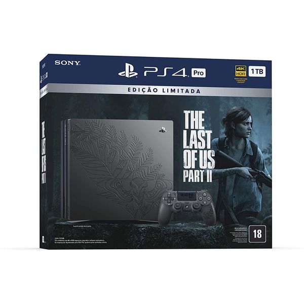 Console Playstation 4 PRO - Ed The Last of Us Part II