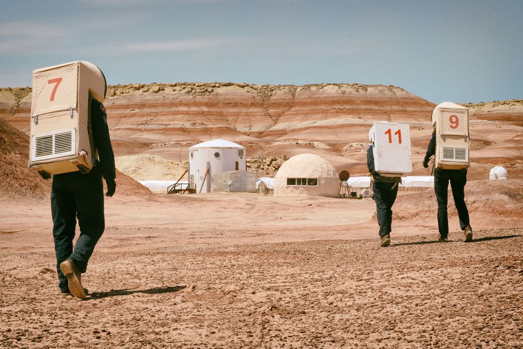 Mars Desert Research Station, em Utah, Estados Unidos (Imagem: Reprodução/Mars Society/MDRS)