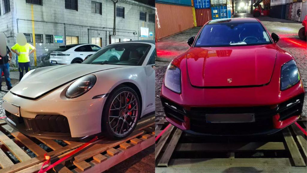 Edição de imagem com Porsche 911 GTS e Panamera
