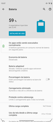 Moto G60s: bateria