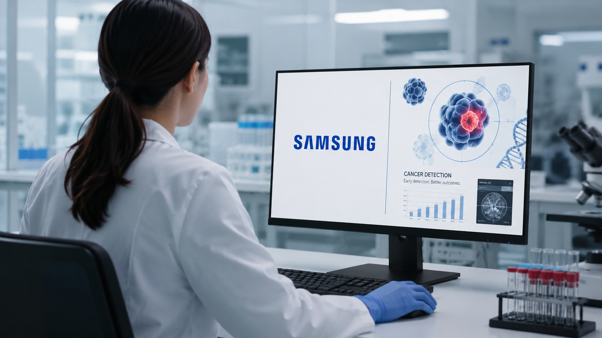 Samsung compra criadora de detector que identifica 50 tipos de câncer