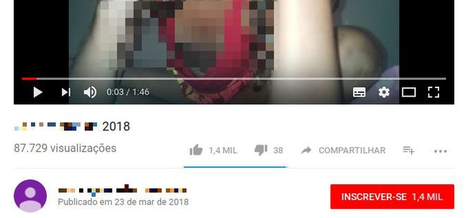 No submundo do YouTube, vídeos brasileiros trazem insinuações de pedofilia