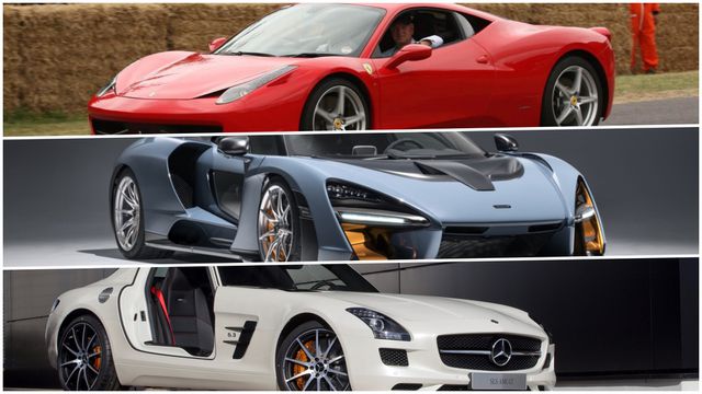 Divulgação/ Ferrari/McLaren/Mercedes-Benz