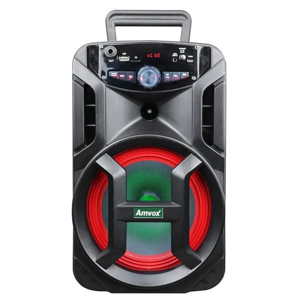 Caixa de Som Amplificada Amvox ACA188 Bluetooth, Rádio FM, USB - 180W. - Compre no ShopFácil.com