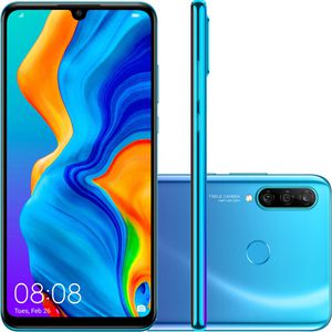 Smartphone Huawei P30 Lite Android 9.0 6.15" Octacore 128GB 4G 24MP+8MP+2MP Dual Chip [Cupom]
