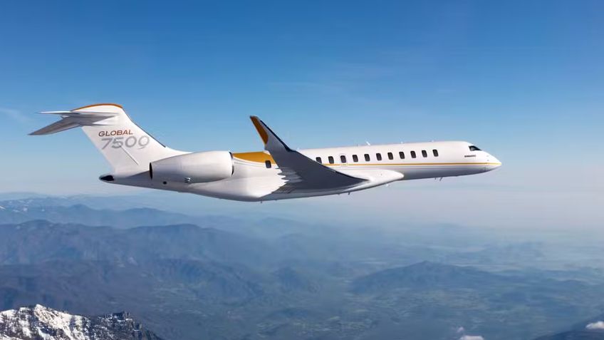 Avião Bombardier Global 7500