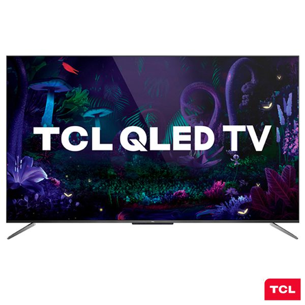 Smart TV TCL QLED Ultra HD 4K 65” Android TV com Google Assistant, Design sem Bordas e Wi-Fi- QL65C715