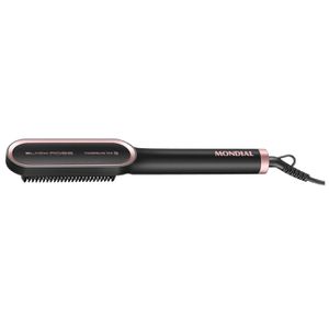PIX | Escova Alisadora Black Rose Mondial 36W Bivolt - EA-07