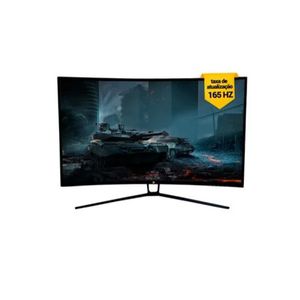 Monitor Gamer Curvo KBM! Gaming MG330 31.5" Full HD, 165Hz, 1ms, HDMI e DP, Adaptive Sync, Ajuste De Ângulo | APP + CUPOM