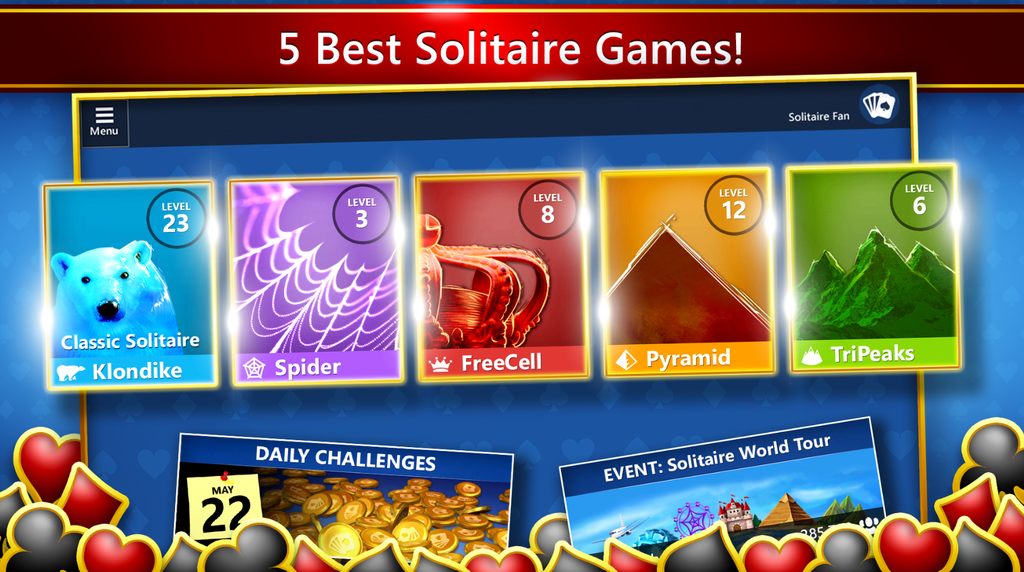 Arte promocional de Microsoft Solitaire Collection