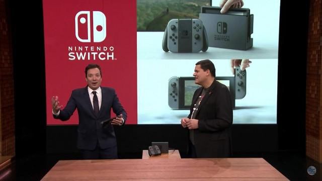 Nintendo Switch faz sua estreia no programa do Jimmy Fallon
