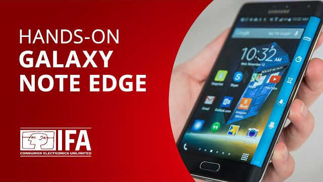 Galaxy Note Edge: vimos de perto o display curvo do novo Samsung [Hands-on | IFA