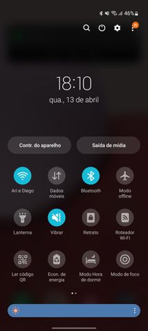 Galaxy A13 screeshots sistema
