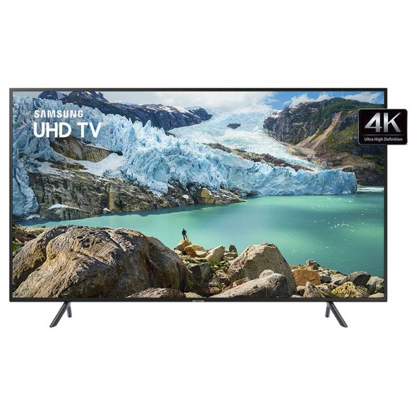 Smart TV Samsung 58" UHD 4K 2019 UN58RU7100GXZD Visual Livre de Cabos HDR Design Premium Tizen Wi-Fi