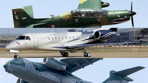 5 aviões icônicos da Embraer