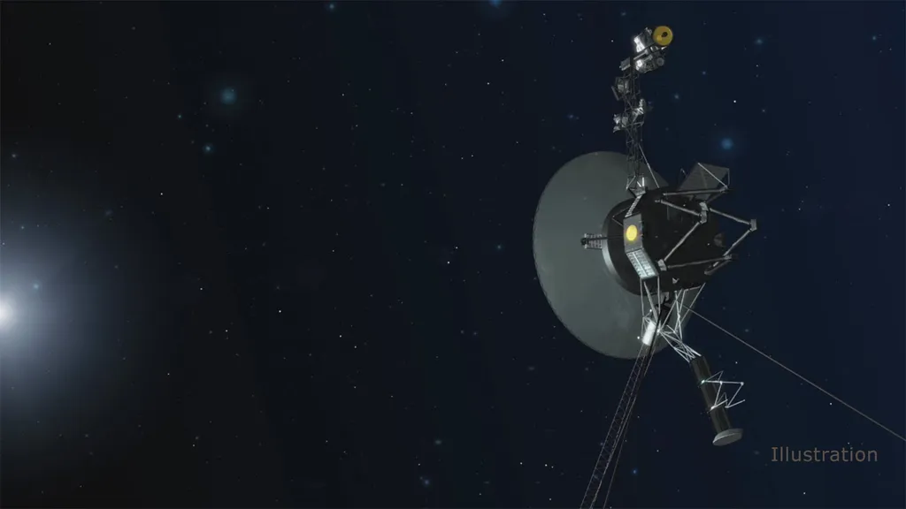 Apesar do problema, a Voyager 1 segue coletando dados científico e os enviando para a Terra(Imagem: Reprodução/NASA/JPL-Caltech)
