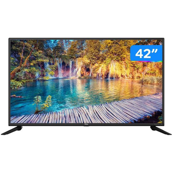 Smart TV Full HD D-LED 42” Philco PTV42G70N5CF - Wi-Fi 3 HDMI 2 USB