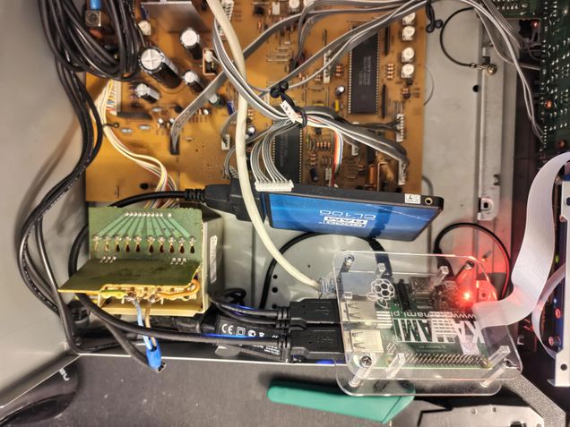 Sony TC-WR770 Tocador Cassete com Raspberry Pi 4