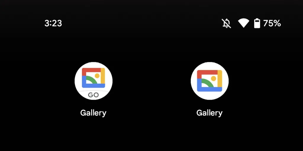 A marca "Go" foi retirada do nome, da logo e na listagem do app na Play Store (Imagem: Reprodução/9to5Google)