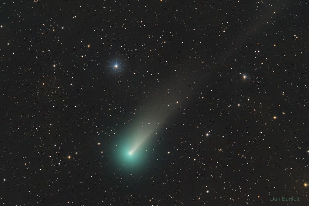 O cometa Leonard nos visitará em dezembro (Imagem: Reprodução/Dan Bartlett)