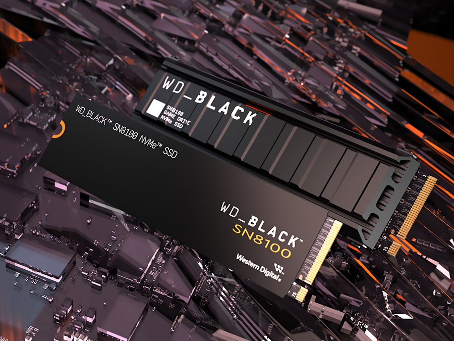 Até 14.900 MB/s: WD Black SN8100 estreia como SSD mais rápido do