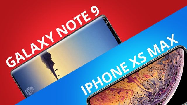 Comparativo | iPhone Xs Max vs Galaxy Note 9