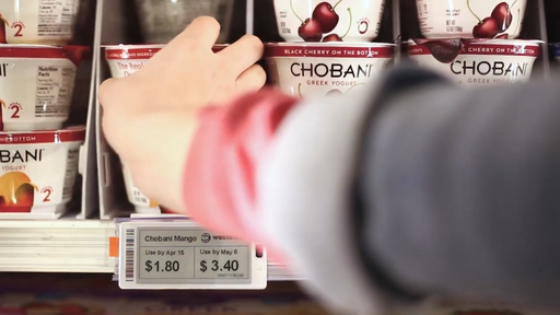 Tecnologia reduz automaticamente o preço de alimentos próximos ao vencimento