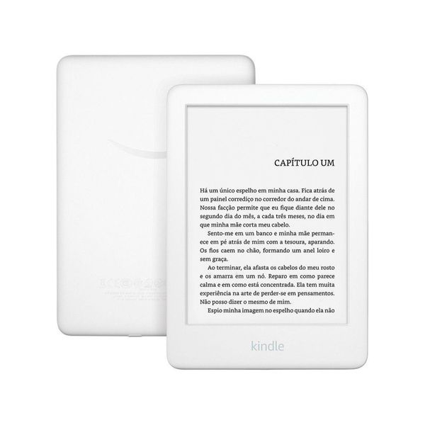Kindle 10ª Geração Tela 6” 8GB Wi-Fi Luz Embutida - Branco ou Preto [À VISTA]